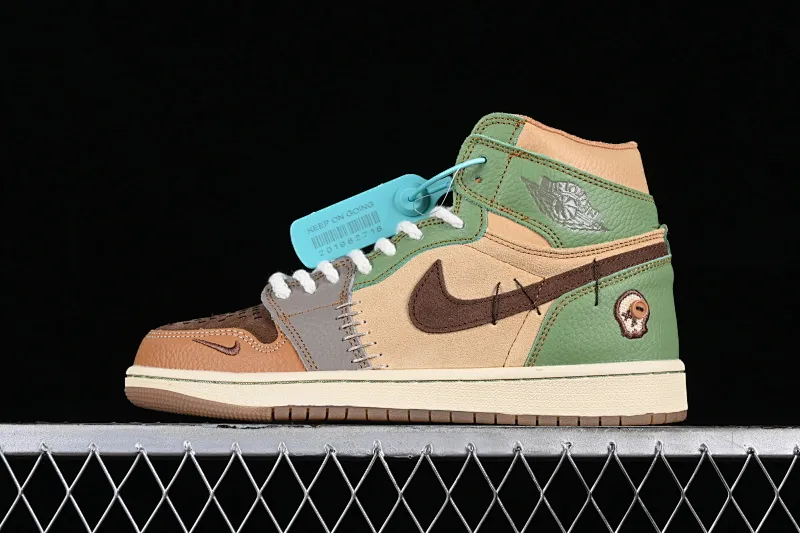 All categories Air Jordan Jordan series basketball shoes Air Jordan 1 High Air Jordan 1 High "Voodoo" AJ1 Joe 1 Voodoo Doll Retro Culture Leisure Sports Sneakers DZ7292-100